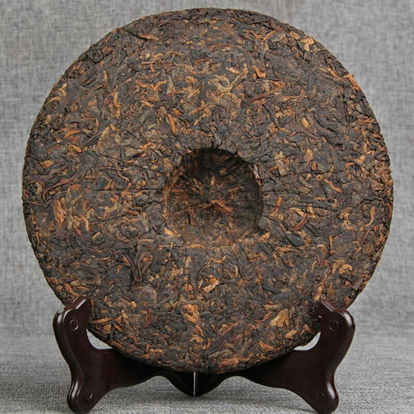 HelloYoungTea 357g Banzhang Golden Buds Imperial Ripe Puerh Tea
