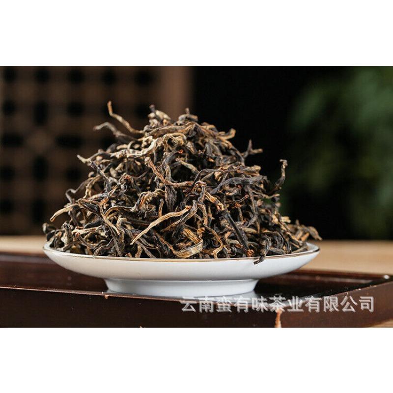 HelloYoungTea 500g Yunnan Black Tea Jingmai Mountain Head Spring Black Tea Yunnan Dian Hong