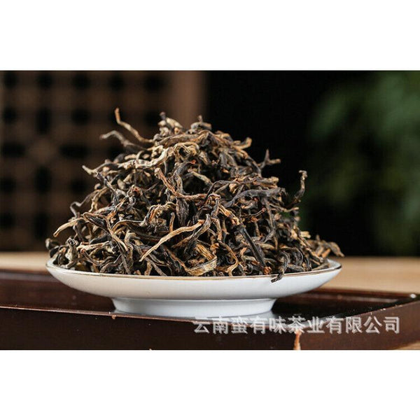 HelloYoungTea 500g Yunnan Black Tea Jingmai Mountain Head Spring Black Tea Yunnan Dian Hong
