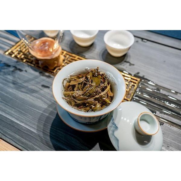 HelloYoungTea 500g Knowing Over Ancient Puerh Raw Tea Honey Scented Orchid Scented Green Tea