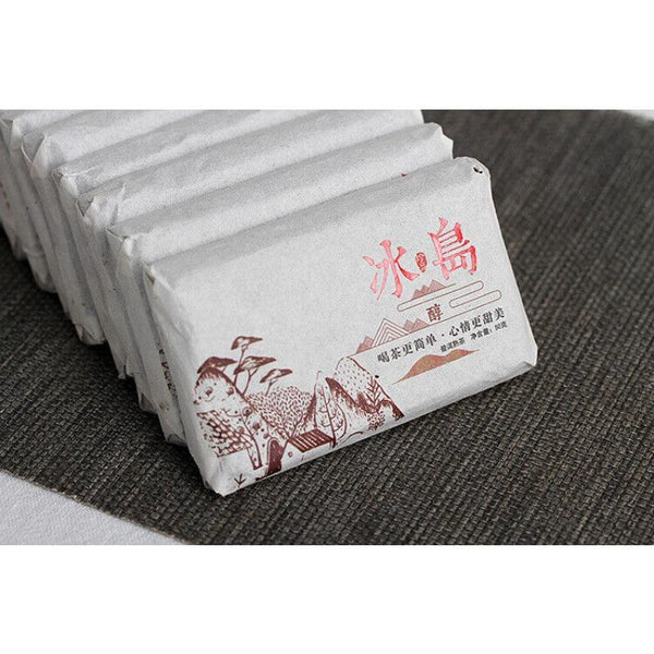 50g Yunnan Puerh Tea Icelandic Alcohol Puerh Ripe Tea Brick Spring Tea