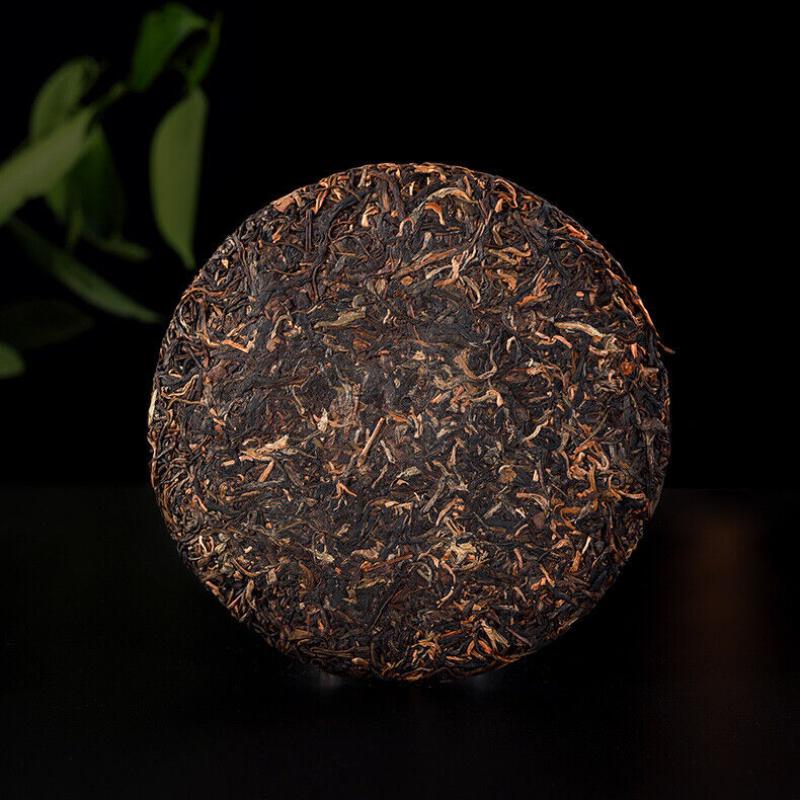 HelloYoungTea 2006 Bajiaoting Valley Flower Tea Raw Pu'er KONG QUE ZHI XIANG QI ZI BING 357g