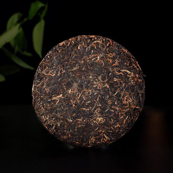 HelloYoungTea 2006 Bajiaoting Valley Flower Tea Raw Pu'er KONG QUE ZHI XIANG QI ZI BING 357g