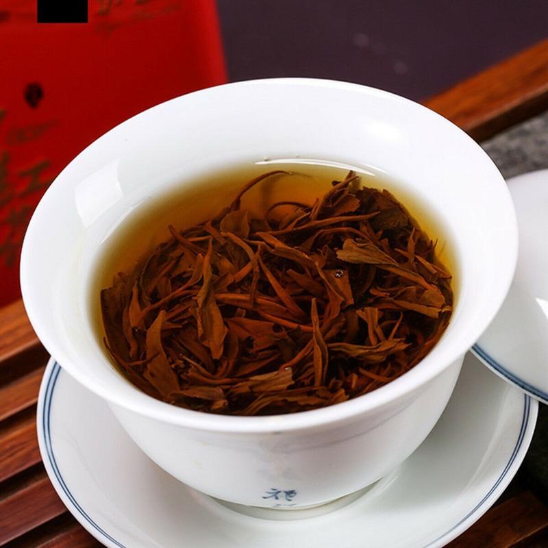 HelloYoungTea 250g Premium Dian Hong Famous Yunnan Black Tea Kong Fu Dianhong Organic Red Tea