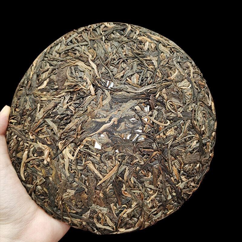 HelloYoungTea 357g Yunnan Pu'er Tea Cake Sleeping Deer Mountain Ancient Pu'er Spring Raw Tea