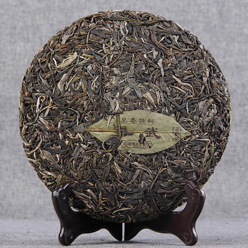 HelloYoungTea 2014 Menghai Yiwu Old Tree Shen Puer Tea Aged Tree Raw Puer Tea 357g Collection