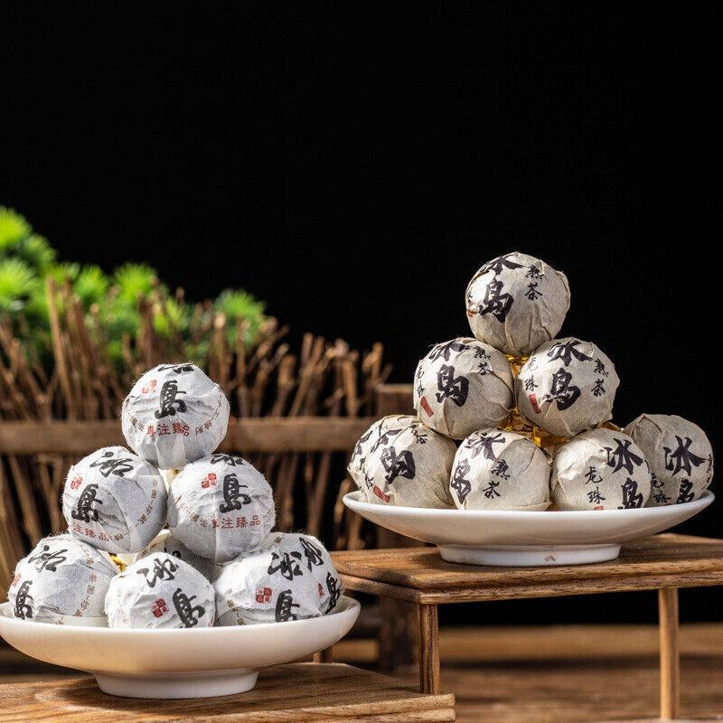 HelloYoungTea Yunnan Pu'er Raw Tea Dragon Pearl Tea Lincang Iceland 500g Raw/ripe Pu'er Tea