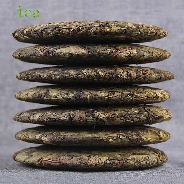 HelloYoungTea Yunnan Raw Pu'er Tea Cake 357g Ancient Tree Lin Cang Iceland Gold Leaf