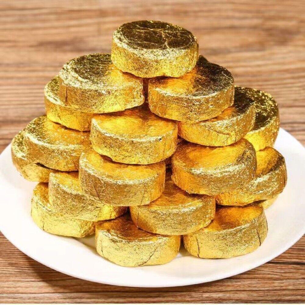HelloYoungTea Puerh Cooked Tea Cake Yunnan Natural Ripe Pu'er Tea Mini Pu-erh Black Tea 12Pcs