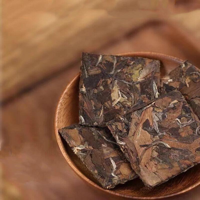 HelloYoungTea 500g Shoumei Small Square Piece Fuding White Tea Sunshine Tea Bagged White Tea