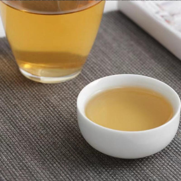 200g Yunan Puerh Raw Tea Brick Bulangchunjian Pu-erh Tea Chinese Pu'er Green Tea 200克云南普洱生茶砖 布朗春尖普洱茶 中国普洱绿茶