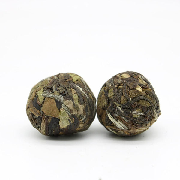 HelloYoungTea 2017 Premium Grade Fuding White Tea Ball Peony Pressed Cake 500g