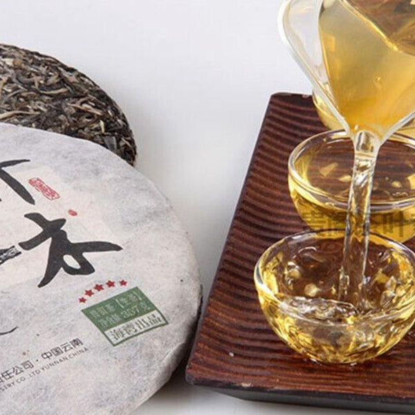 2013 Haiwan Old Comrade Five Star Arbor 357g Qiaomu Puerh Tea Age-Fermeted Tea