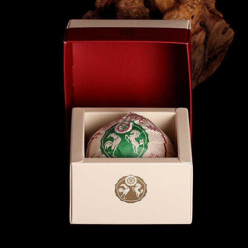 HelloYoungTea CHINA TEA Golden Rooster Tuo Tea Pu-erh Tea Tuocha 2020 100g Ripe Pu'er Tea