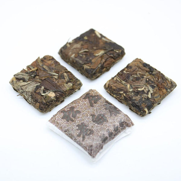 HelloYoungTea Fuding White Tea 2016 Shou Mei Cake Aged Loose Press 500g