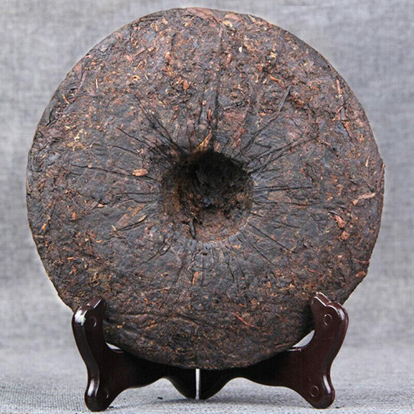 HelloYoungTea Yunnan Banpen Old Tree Ripe Puerh Made by 2006 Puer Material 357g Shu Puer Tea