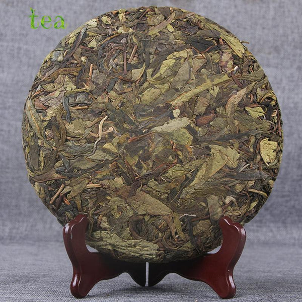 HelloYoungTea Yunnan Raw Pu'er Tea Cake 357g Ancient Tree Lin Cang Iceland Gold Leaf