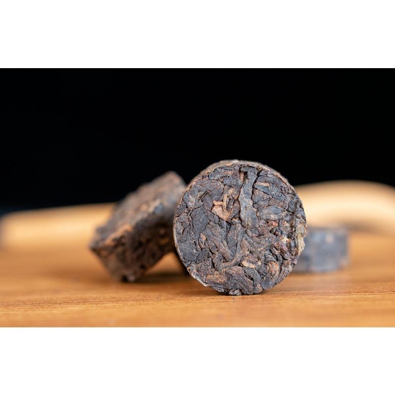 HelloYoungTea 500g Yunnan Pu'er Tea Ripe Tea Aged Pu'er Small Round Cake Mini Tuo Tea