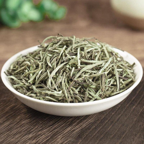 HelloYoungTea 100g (3.5Oz)  White Silver Needle Canned Loose Tea Fuding White Tea
