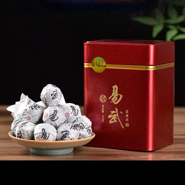 HelloYoungTea Big Tree Pu Erh Dragon Ball Tea 250g Canned Green Tea