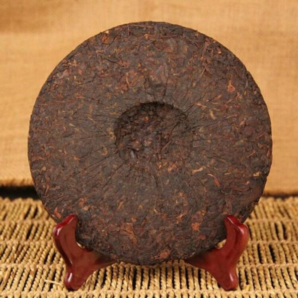 HelloYoungTea Yunnan 8 Years Aged Ripe Pu-erh Tea 357g Classic Qizi Cake