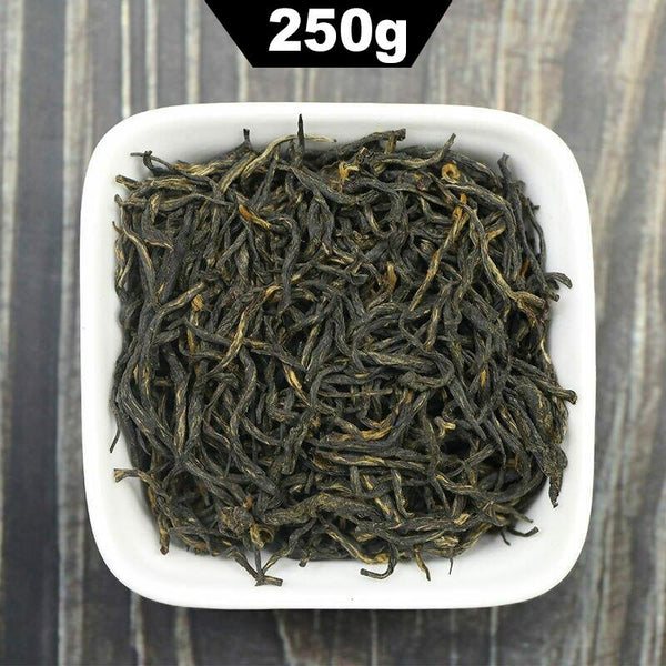 HelloYoungTea 2023 Yunnan Jinjunmei Black Tea, Chinese Kim Chong Mei Jin Jun Mei Red Tea, 250g