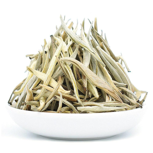 HelloYoungTea 2023 Jasmine Tea King Green Chinese Tea Silver Needle Jasmine Scented Green Tea in Metal Box 250g