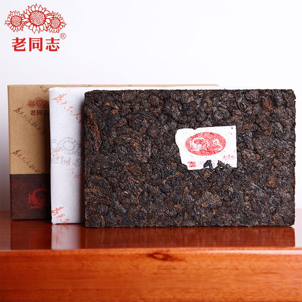 HelloYoungTea Haiwan Shu Pu'er Tea 500g 2018 9908 Old Brick
