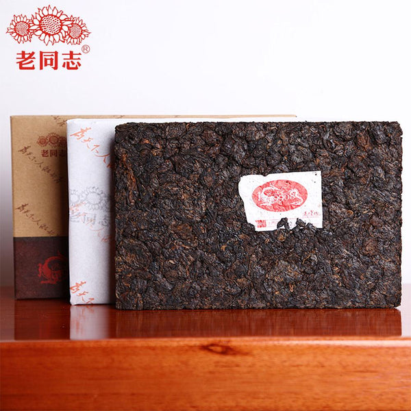 HelloYoungTea Haiwan Shu Pu'er Tea 500g 2018 9908 Old Brick