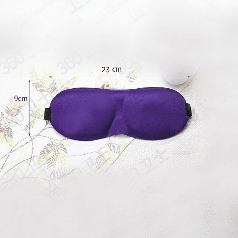 3D Sleep Mask Natural Sleeping Eye Mask Eyeshade Cover Shade Eye Patch Women Men Soft Portable Blindfold Travel Eyepatch 1Pcs