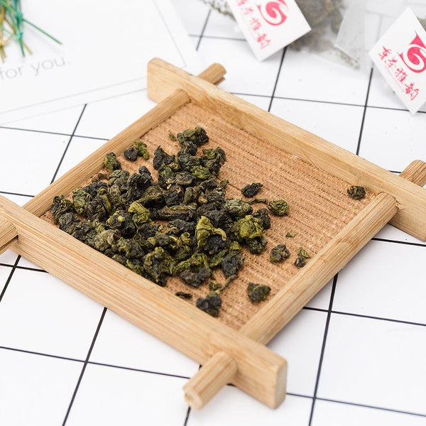HelloYoungTea Dong Ding Oolong Triangle Tea Bags High Mountain Loose Leaf Tea