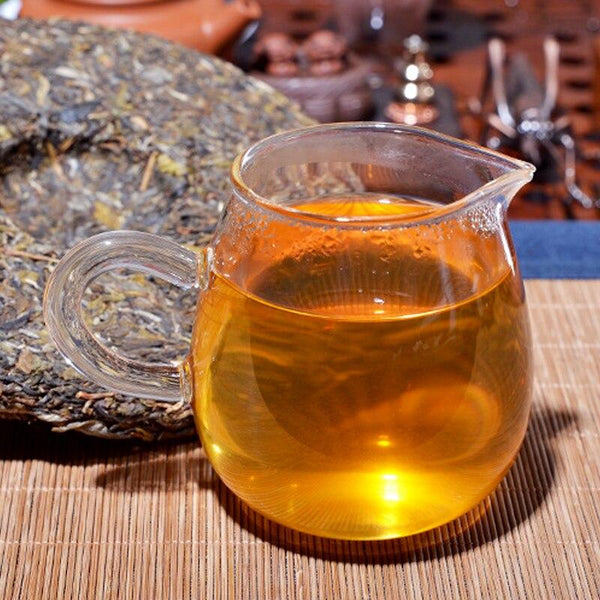 HelloYoungTea 2010 Bingdao Ancient Tree Sheng Puerh, Qizi Tea Cake 357g