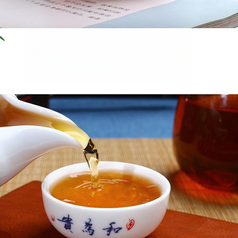 HelloYoungTea Black Oolong Tea Charcoal Technique High Concentration Strong Aroma 62 Bags