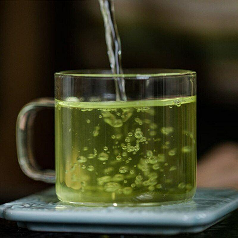 HelloYoungTea 2022/2023 High Mountain Green Tea Loose Leaf Yunwu Maojian Slimming Tea 125g