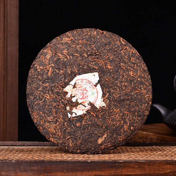 HelloYoungTea Pu'er Tea Brown Mountain Old Tree Tea Agarwood Pu'er Mature Tea Green Food