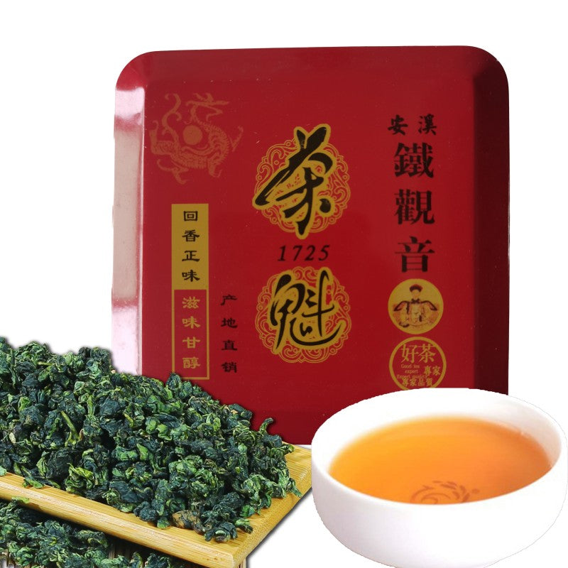 HelloYoung Oolong Tea Organic Green Tea Loose Leaf Slimming Tea Anxi Tie Guan Yin 10 Bags