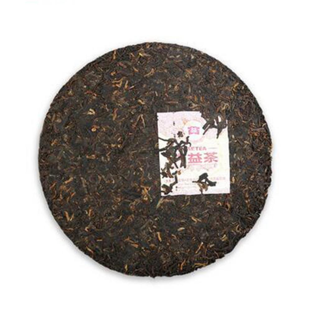 HelloYoungTea 357g TAETEA Dayi 7692 Ripe Puer Tea Cake Yunnan Natural Cooked Pu-erh