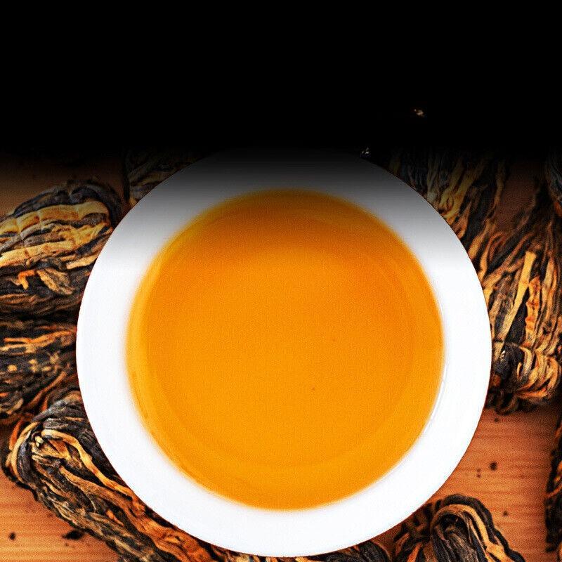 HelloYoungTea 250g Fengqing Dian Hong Pagoda Tea Yunnan Ancient Golden Silk Pagoda Black Tea