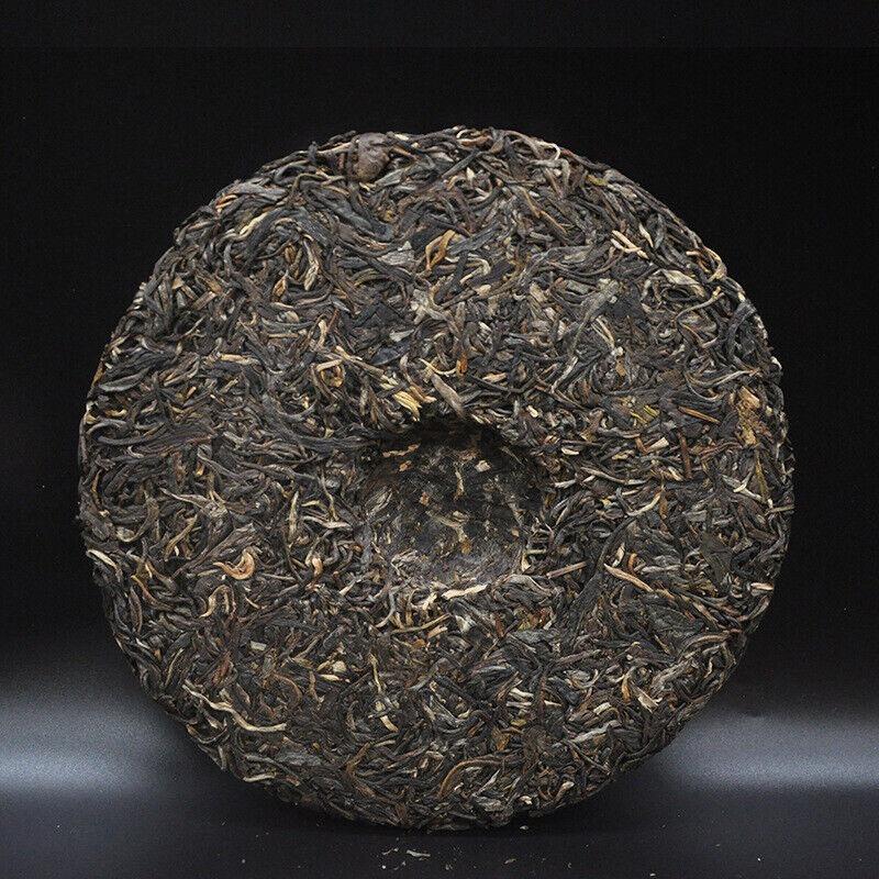 HelloYoungTea 357g Yunnan Tea Pu'er Raw Tea Savage Ancient Tree Pu'er Tea Pu'er Tea Cake