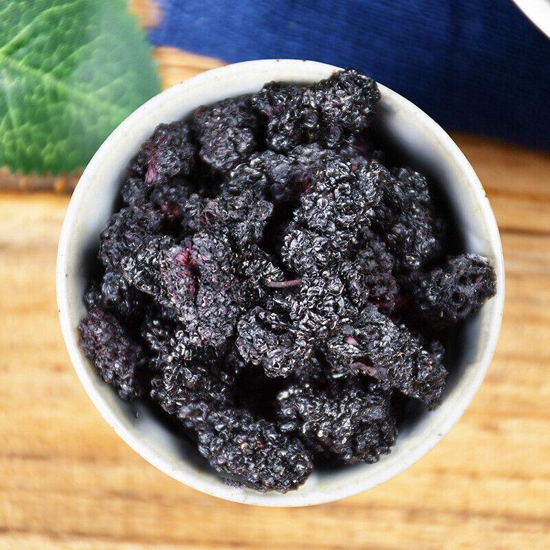 HelloYoungTea 250g Chinese Dried Mulberries Mulberry Herbal Tea Top Organic Sangshen Herb Tea