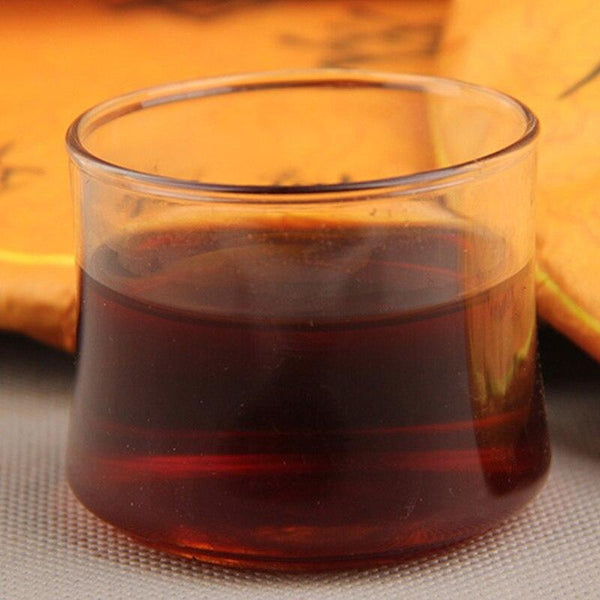 HelloYoungTea 2014 Yunnan Qizi Shu Pu'er Ba Nian Chen Yun 357g Eight-Year Aged Pu'er Tea