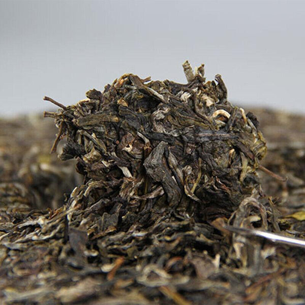 HelloYoungTea 2017 Spring Raw Materials Shen Puer Tea Bu Lang Zhen Wei Raw Puer Tea 357g