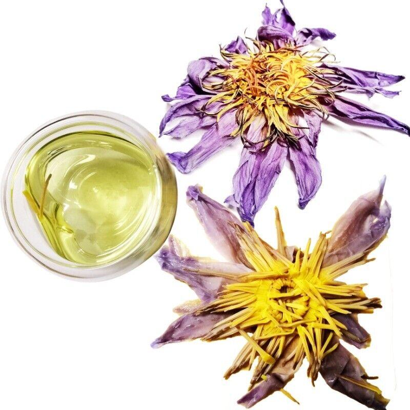 HelloYoungTea Natural Base Planting Pesticide Free Chinese Herb Dried Blue Lotus Flower