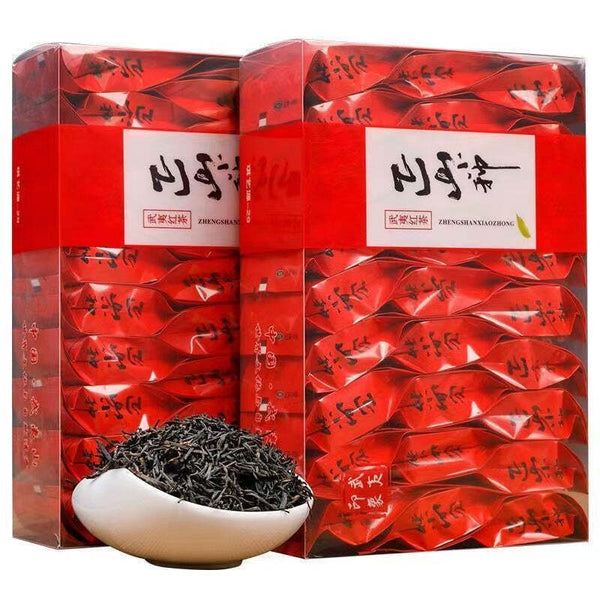 HelloYoungTea 250g Chinese Lapsang Souchong Tea Wuy Rock Tea Chinese Black Tea Healthy Drink