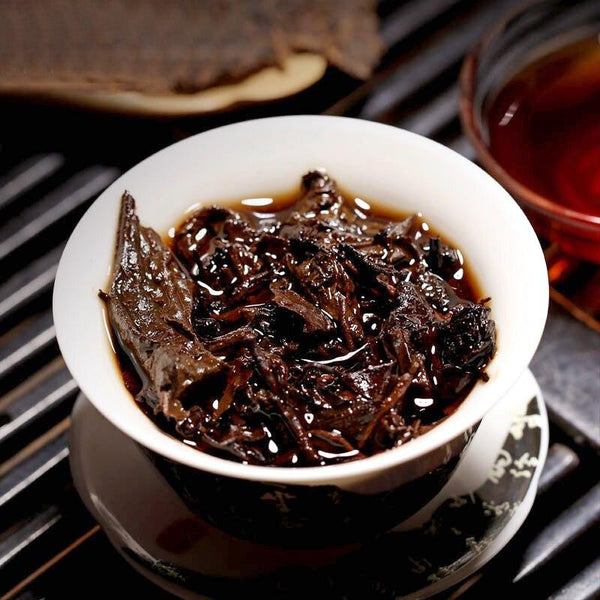 HelloYoungTea 2020 Ru Yi Shu Pu-erh Menghai Tea Cake Qizi 357g