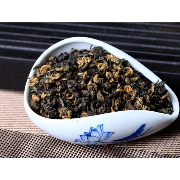 500g Yunnan Ancient Black Tea Golden Silk Golden Snail Fengqing Dian Hong Tea