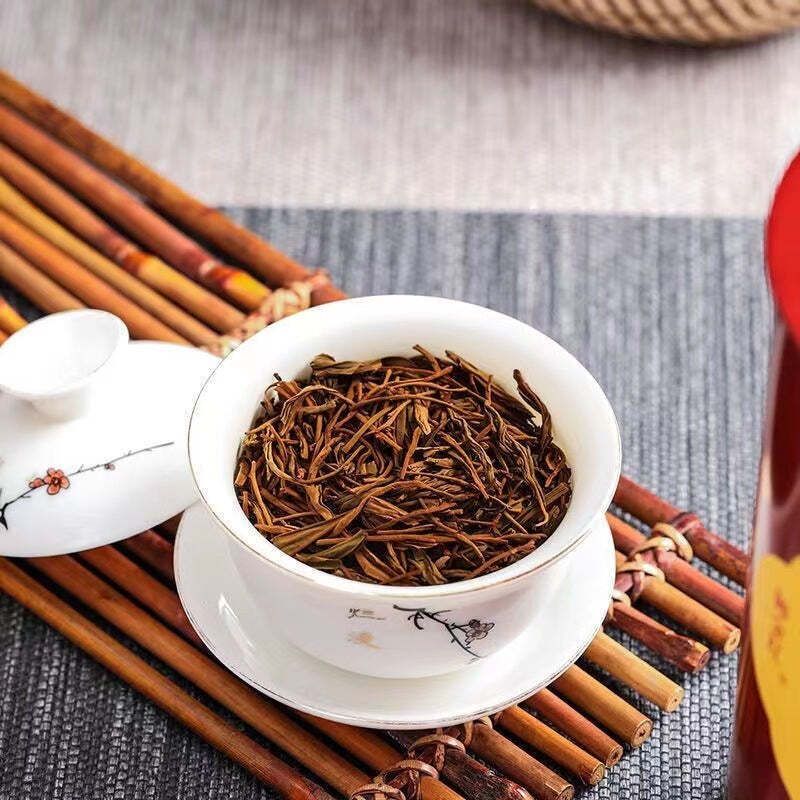 HelloYoungTea 250g Chinese Lapsang Souchong Tea Wuy Rock Tea Chinese Black Tea Healthy Drink