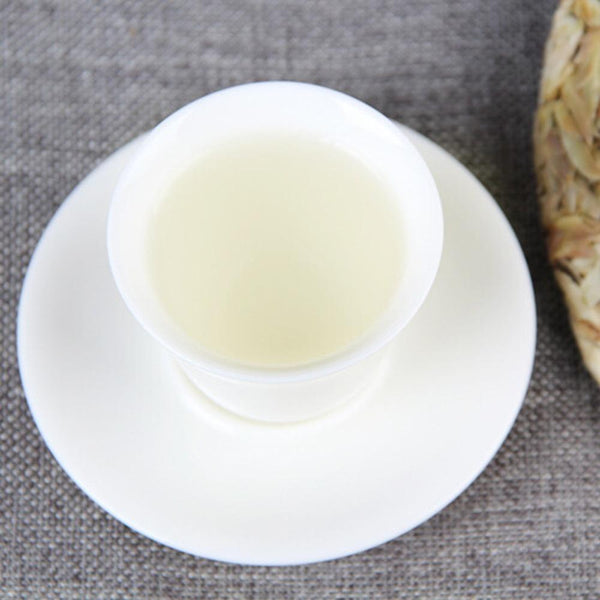 HelloYoungTea Yunnan Raw Pu-erh Tea Cake 357g White Buds Spring Harvest