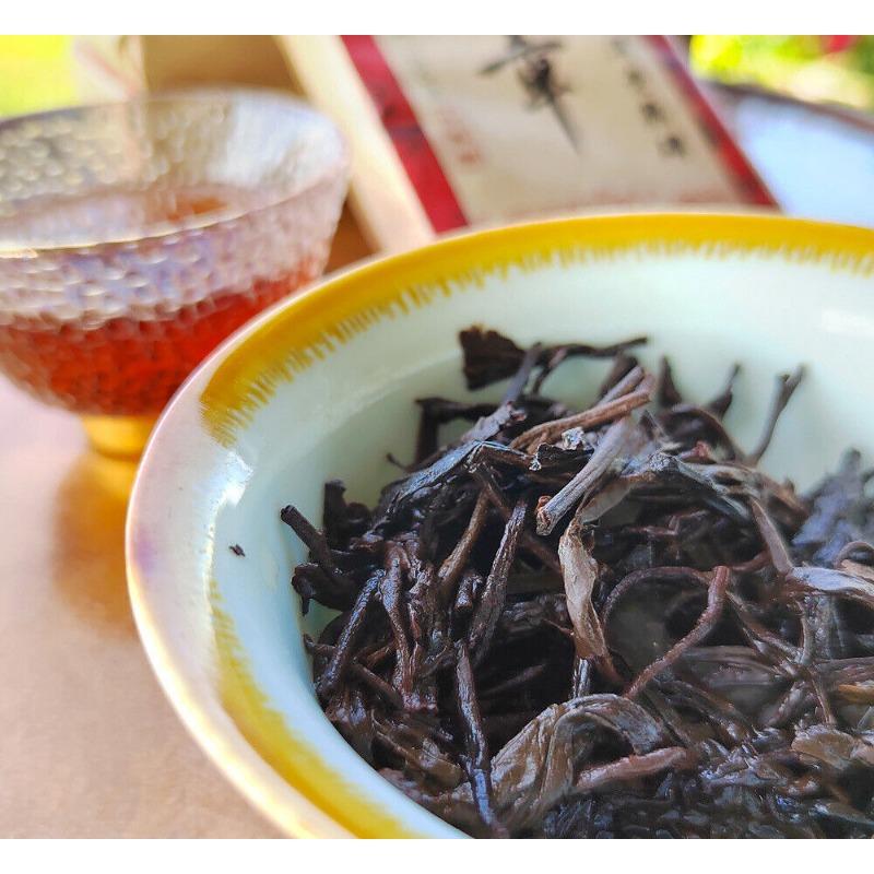 200g Laobanzhang Pu'er Tea Mature Tea Pu'er Tea Bricks Yunnan Aged Old Pu'er Tea