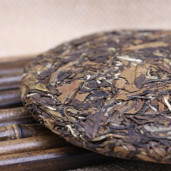 HelloYoungTea 2010 Fuding Shou Mei Aged White Tea Cake 350g Health Benefits
